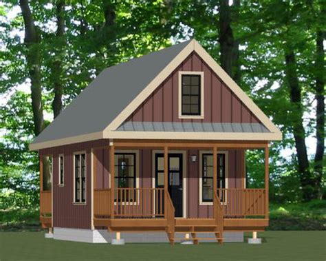 If you like a more modern style then this house may i love the loft and the actual layout of the house. 16x20 Tiny House -- #16X20H12 -- 624 sq ft - Excellent ...