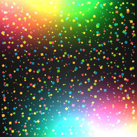 Free Vector Colorful Celebration Background With Confetti