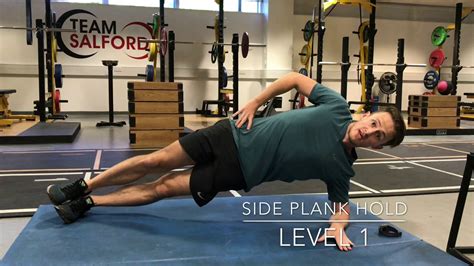 Side Plank Hold Level 1 Youtube