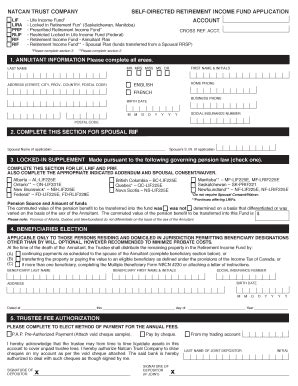 Fillable Online Annuitant Information Please Complete All Areas Fax