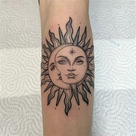 27 Stunning Sun And Moon Tattoo Ideas For Men And Women In 2023