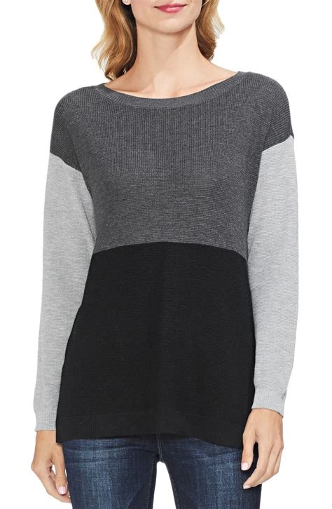 Vince Camuto Colorblock Sweater Nordstrom Sweaters Women Fashion