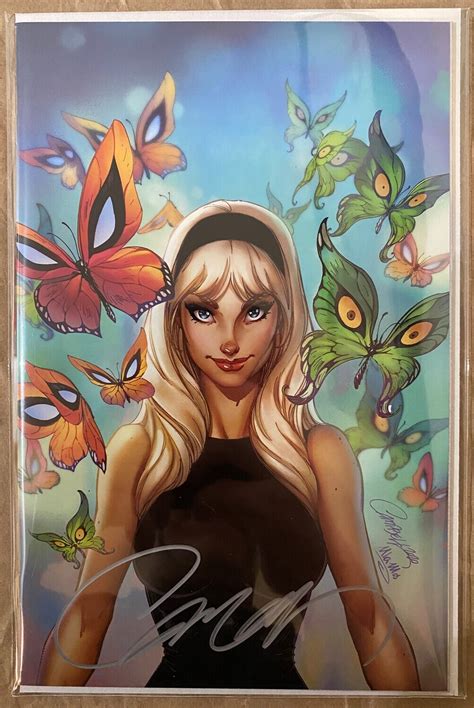 Gwen Stacy 1 J Scott Campbell Virgin Exclusive Signed Wcoa