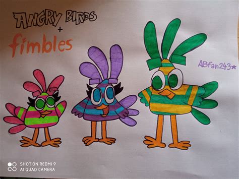 The Fimbles As Angry Birds By Andreajaywonder2005 On Deviantart