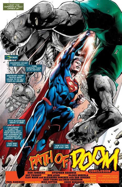 Is Superman Afraid Of Doomsday Quora