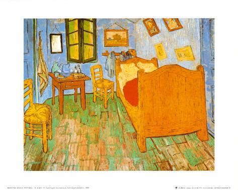 The other two oil paintings are kept by the van gogh museum and by the art institute of chicago, whilst letter b22 (jh_1610) is in a private collecion and letter 554 (jh_1609) in the van gogh museum. La chambre de Van Gogh à Arles Posters par Vincent van Gogh sur AllPosters.fr