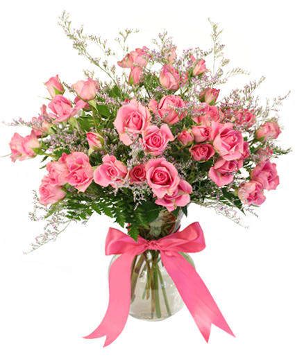 Adoring Sweetness Spray Rose Bouquet In Spanaway Wa Crystals