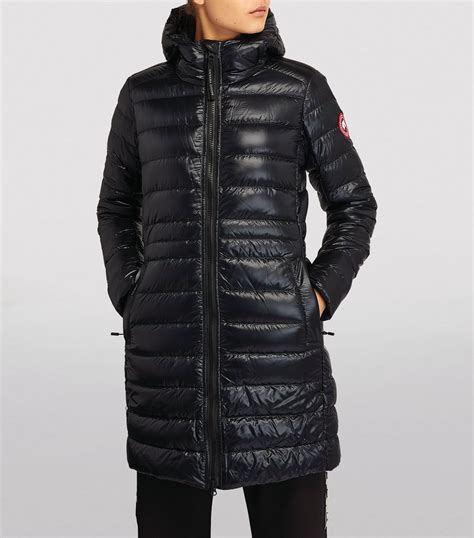 canada goose black hooded cypress jacket harrods uk