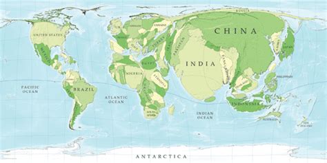 Sieben kontinente gliedern die heutige weltkarte. Weltkarten und die Visualisierung von Daten - rpoth.at/blog