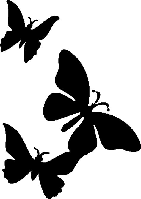 Insects are not the most popular tattoo design, but butterflies are an exception. TRIPLE BUTTERFLY STENCIL - TAG Body Art