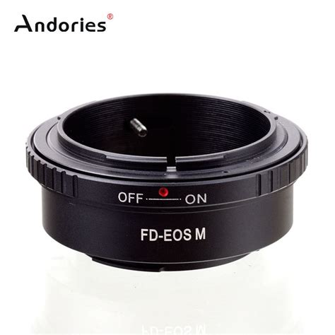 fd eos m camera lens mount adapter ring for canon fl fd mount lens to canon to eos m ef m