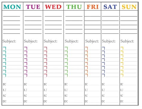 9 Best Images Of Free Printable Planner Organizer Printable Weekly