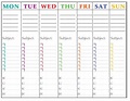 7 Best Images of Printable Calendars For College Students - Free ...