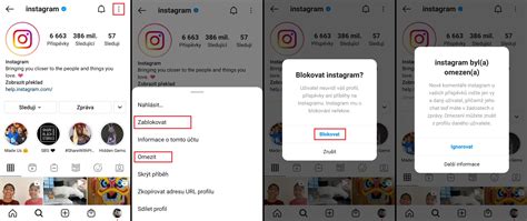 Jak blokovat obsah na Instagramu podrobný návod E Bezpečí