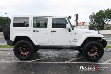 Jeep Wrangler With 20in Fuel Contra Wheels Exclusively From Butler