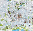 Mappa Di Barcellona Con Monumenti - Cartina Toscana