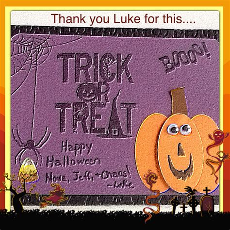 Orders free shipping on all u.s. Cute Halloween Card | SuPeRnOvA and SwEeTpAiN