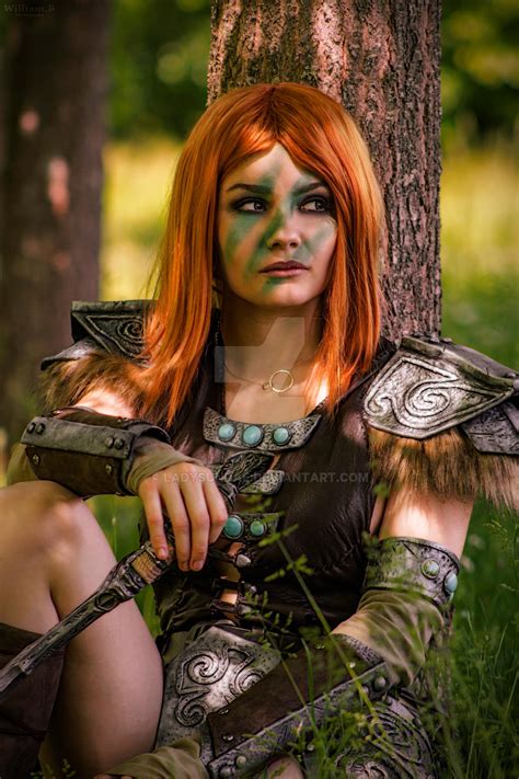 Aela The Huntress Cosplay From Skyrim By Ladysundae On Deviantart