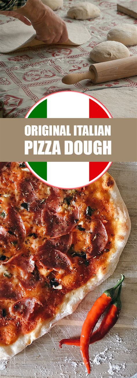 Authentic Italian Pizza Dough Recipe Original Homemade