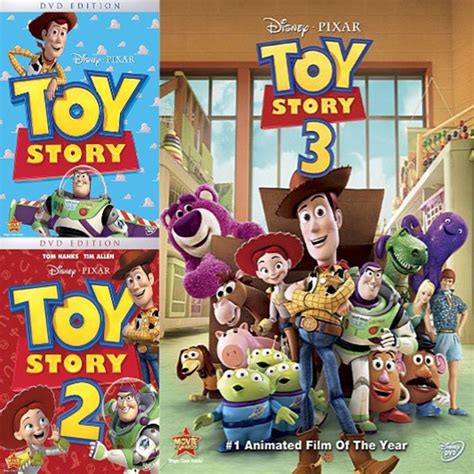 The Toy Story Dvd Series Set Includes All 4 Movies Toy Story Movie