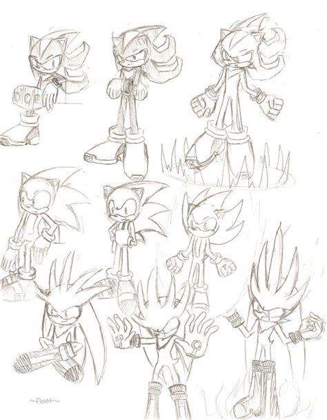Sonic Shadow Silver Doodles By Shizuka Assassin On Deviantart