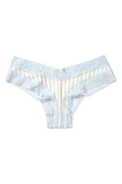 buy victoria s secret lace waist cheeky panty from the victoria s secret uk online shop
