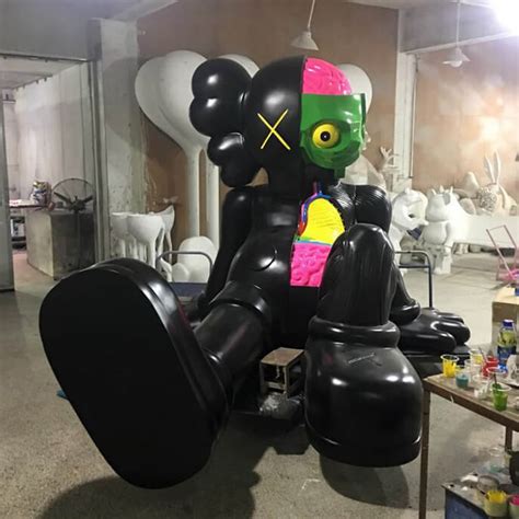 Original sculptures art by contemporary artists paul machalaba, ted schaal, mac worthington, austen pinkerton, bob dornberg, andrea mulcahy, plamen yordanov, diana carey, james johnson, andrew wielawski. Life Life Size Kaws Sculpture for Sale, Home and Garden ...
