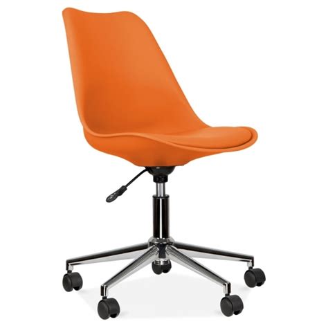 Orange Office Chair With Soft Pad Seat P3760 42548 Image 