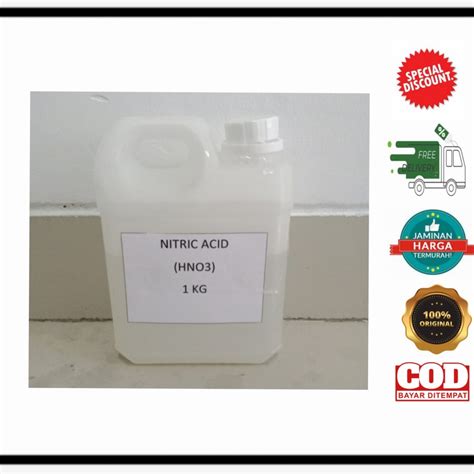 Jual Asam Nitrat Nitric Acid HNO3 68 Shopee Indonesia
