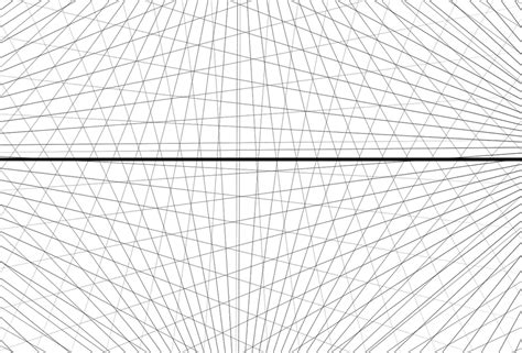 One Point Perspective Grid Template