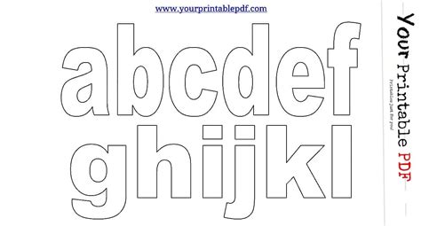 I love them and was looking for separate upper and lower case and this came up! Printable PDF LowerCase Alphabet Letters