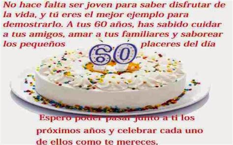 Felicitaciones Para 60º Cumpleaños Cumpleaños 60 Dedicatorias