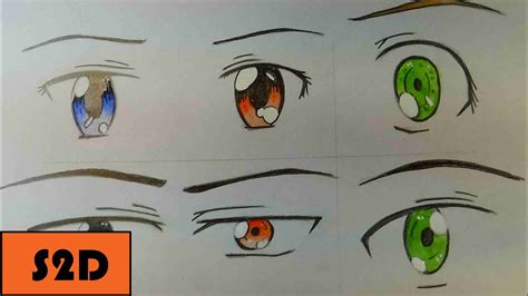 How To Draw Manga Eyes Male Manga