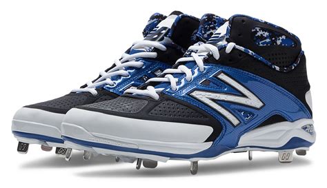 Pull on new balance cleats for greater support and traction in your game. New Balance Mid-Cut 4040v2 Metal Cleat Mens Shoes Blue ...