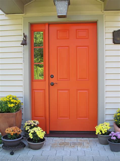 Pin By Dennis Haynes On Portas Orange Front Doors Orange Door