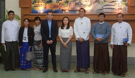Deputy Minister For Information U Aung Hla Tun Receives Unesco Head In Myanmar Global New