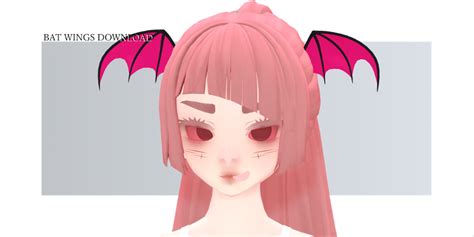 Ts4 To Mmd Bat Wings Download By Julifish On Deviantart Bat Wings