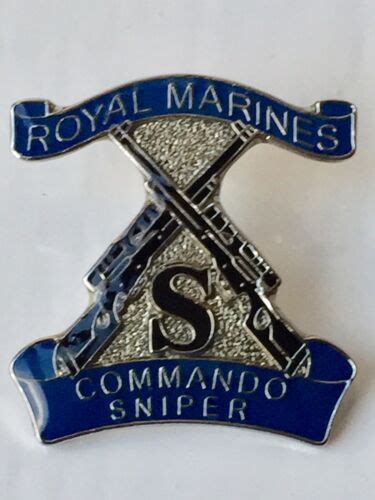 Royal Marine Commando Sniper Tie Pin Sas Sbs Navy Raf Ebay