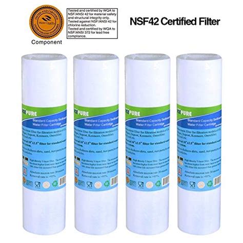 Best Pure Water Products Inline Water Filter For Washing Machine Home