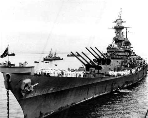 Photo Uss Missouri In Tokyo Bay 2 Sep 1945 Photo 1 Of 2 World War