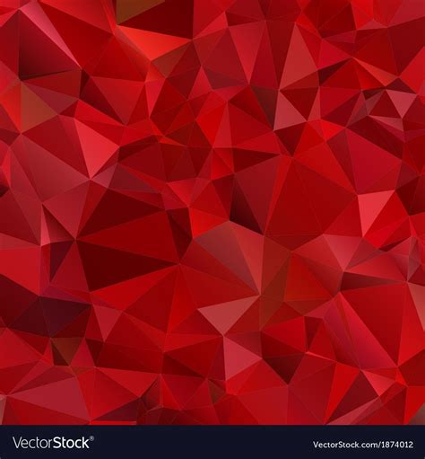 Hd wallpapers and background images Abstract red background polygon vector image on in 2020 ...