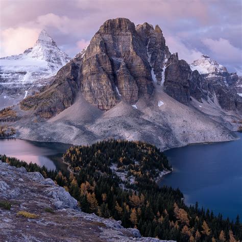 2932x2932 Mount Assiniboine Provincial Park Canada 8k Ipad Pro Retina