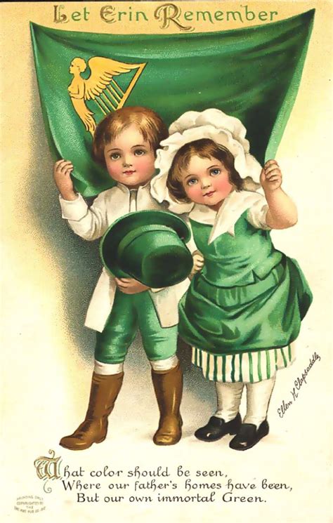 Erin Go Bragh Ireland Forever 20 Lovely Vintage St Patricks Day
