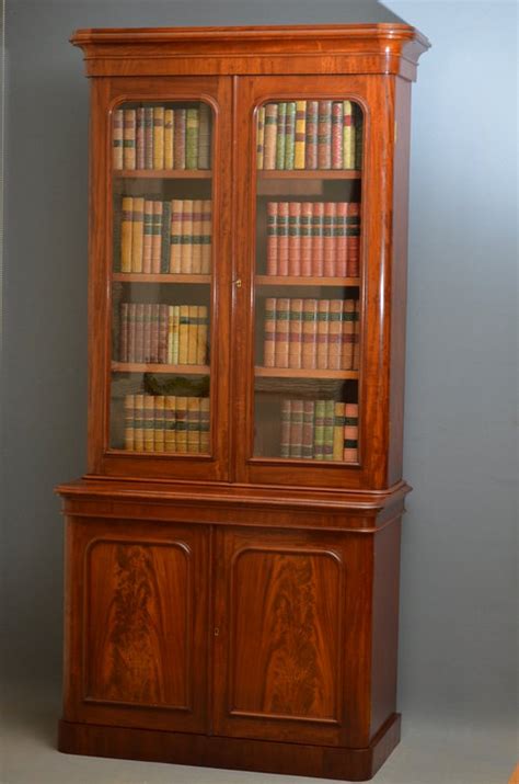 Small Victorian Bookcase Mahogany Bookcase Antiques Atlas