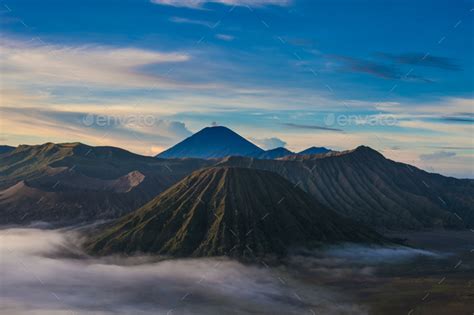 Sunrise Mountainsbali Nature Morning Volcano Viewpointmountain