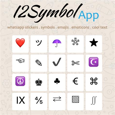 Use these cute sparkling symbols to liven up your text emoticons! √ Square Root U+221A