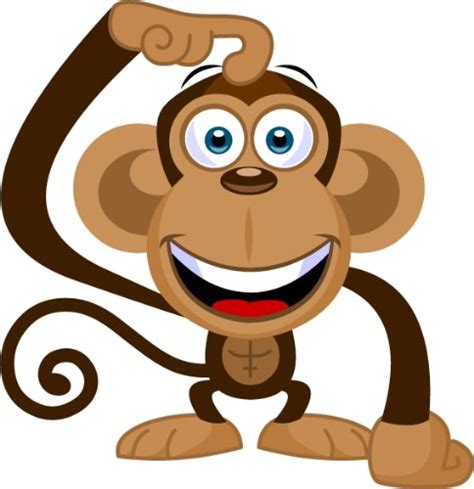 Cute Cartoon Monkey Png Free Download Png Arts