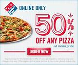 Pictures of Online Delivery Dominos Coupons