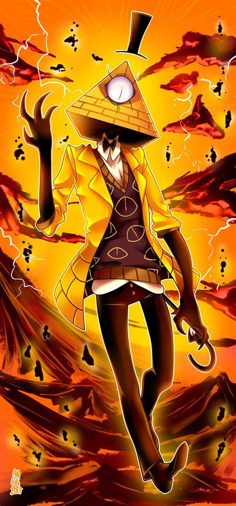 Bill Cipher Angelina Etcheberry On Artstation At Artworkxbbrjy