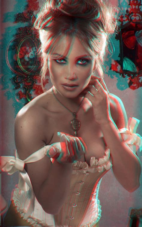 3d Anaglyph Red Blue On Behance